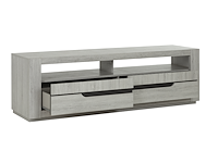 Tv-meubel lanthe 2 lades 180cm - laguna eik - afbeelding 2 van  3