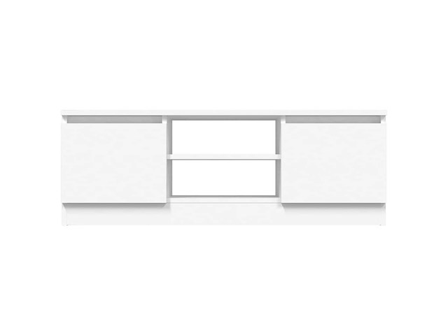 Tv-meubel met deur wit 102x30x36 cm - afbeelding 5 van  9