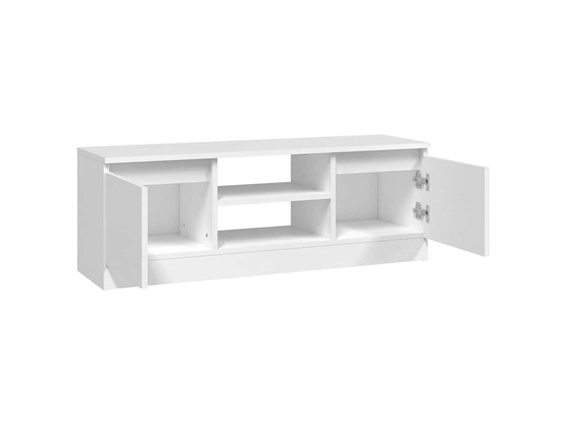 Tv-meubel met deur wit 102x30x36 cm - afbeelding 6 van  9