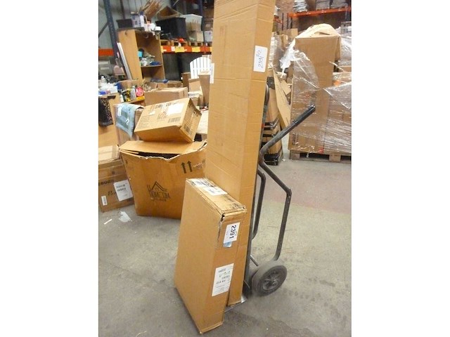 Tv-meubel met led-verlichting in melamine en pvc, walnootafwerking forme - afbeelding 5 van  5