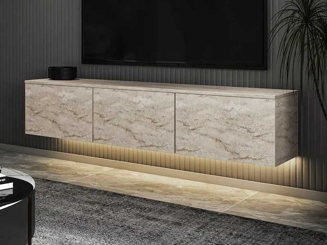 Tv-meubel met led - afbeelding 1 van  8