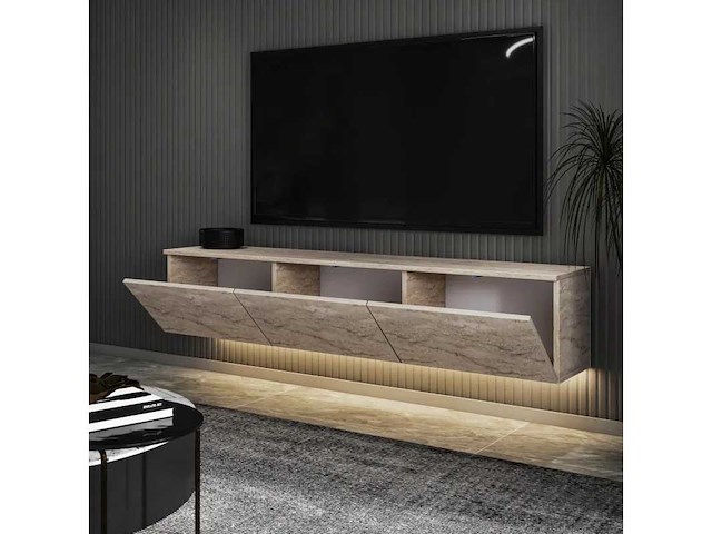 Tv-meubel met led - afbeelding 5 van  8