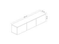 Tv-meubel met led - afbeelding 7 van  8