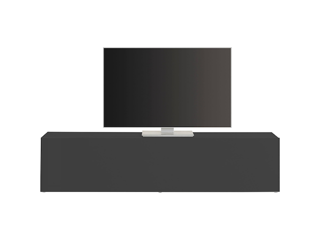 Tv-meubel natasha | 180 x 30 x 40 cm | antracietkleurig - afbeelding 4 van  7