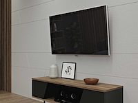 Tv-meubel pixie 140cm - walnoot/zwart - afbeelding 7 van  8