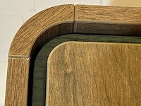 Tv meubel, sokkel met led en hangkast - afbeelding 2 van  11