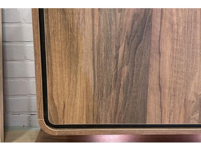 Tv meubel, sokkel met led en hangkast - afbeelding 4 van  11