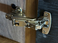 Tv meubel, sokkel met led en hangkast - afbeelding 8 van  11