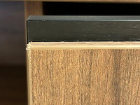 Tv meubel, sokkel met led en hangkast - afbeelding 10 van  11