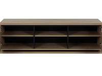 Tv-meubel split 2 deuren 181cm - artisan eik - afbeelding 2 van  5