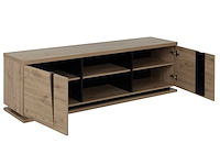 Tv-meubel split 2 deuren 181cm - artisan eik - afbeelding 4 van  5