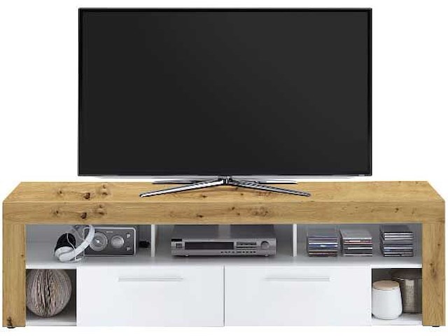 Tv-meubel vidi 180 cm - oude eik - afbeelding 2 van  4