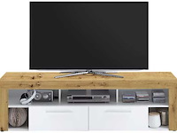 Tv-meubel vidi 180 cm - oude eik - afbeelding 2 van  4