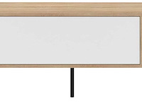 Tv-meubel watt 165cm - eik/wit - afbeelding 4 van  7