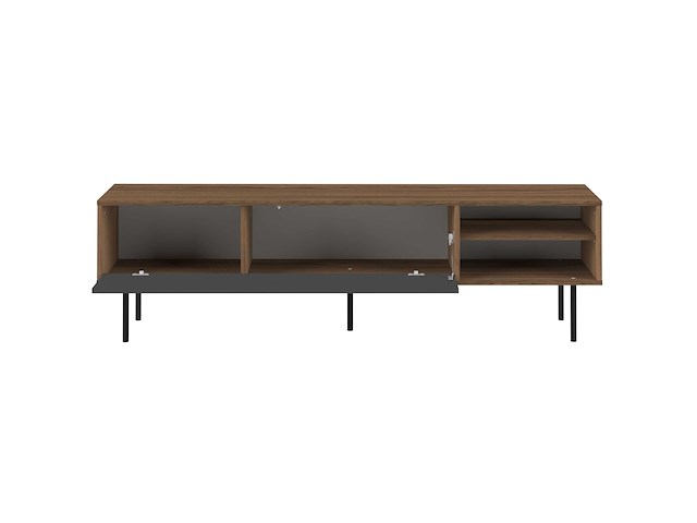 Tv-meubel watt 165cm - walnoot/grijs - afbeelding 7 van  7
