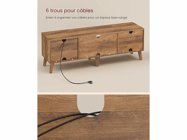 Tv-standaard voor 65-inch tv's - afbeelding 3 van  5