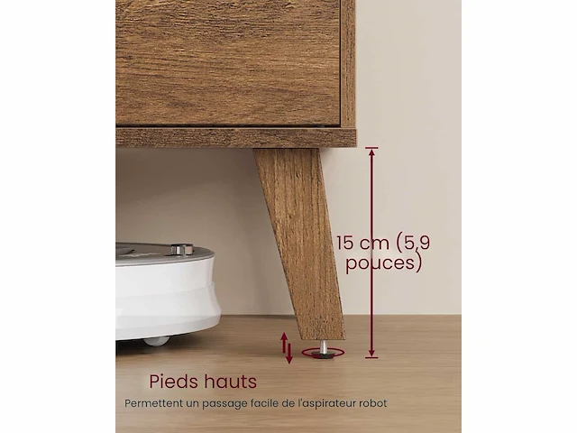 Tv-standaard voor 65-inch tv's - afbeelding 4 van  5