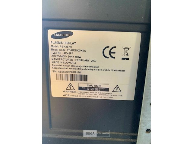 Tv toestel samsung - afbeelding 4 van  4
