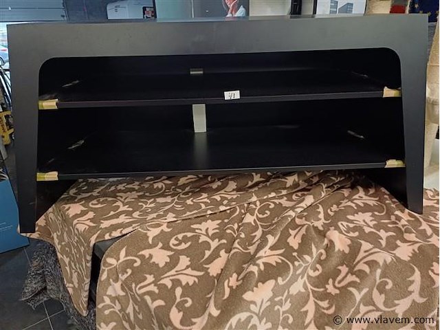 Tv/hifi meubel, zwart - afbeelding 1 van  1