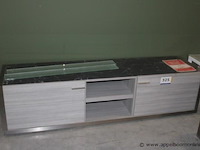 Tvmeubel 183,6cm - grigio - afbeelding 1 van  2