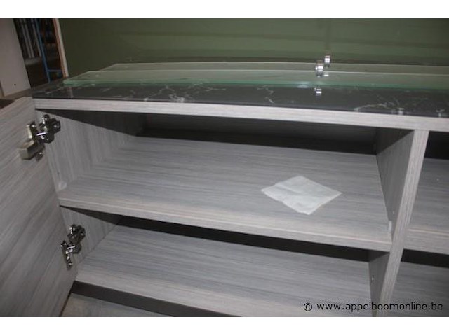 Tvmeubel 183,6cm - grigio - afbeelding 2 van  2