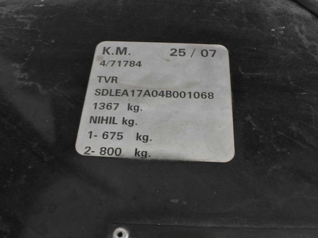 Tvr - tuscan s lhd - oldtimer - afbeelding 52 van  52