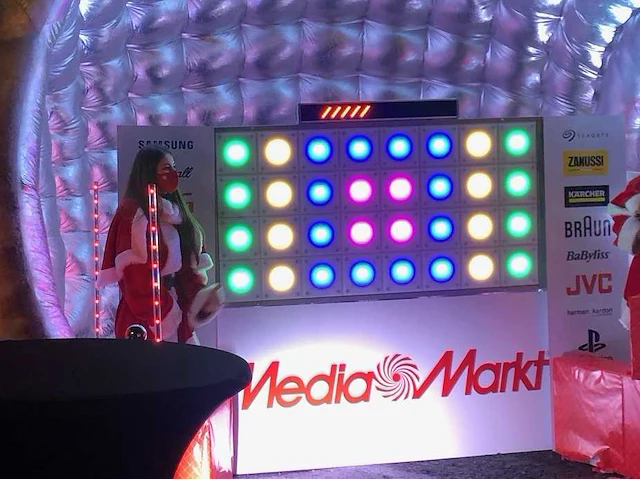 Twal interactieve digitale reflex- en reactiemuur - afbeelding 4 van  10