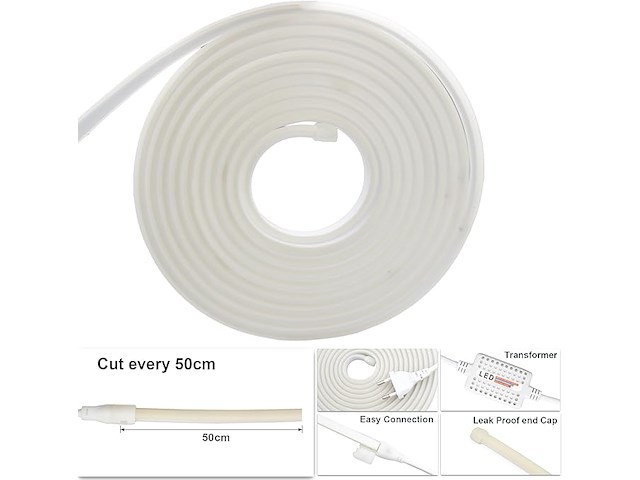 Tway cob led-strip 220 v 20 m - afbeelding 2 van  6