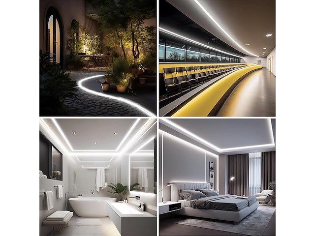 Tway cob led-strip 220 v 20 m - afbeelding 5 van  6