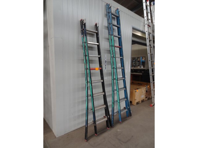 Tweedelige alu ladder altrex - afbeelding 2 van  3