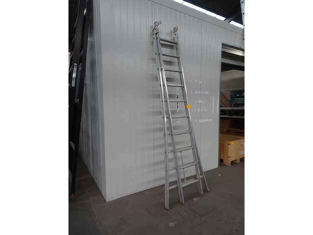 Tweedlige alu ladder escalo - afbeelding 2 van  3