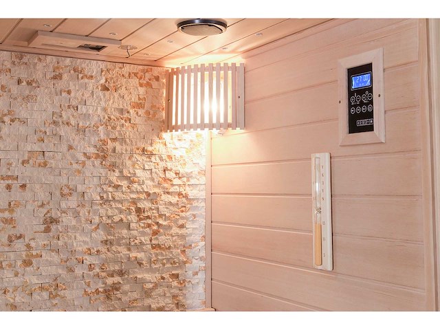 Tweepersoons sauna 02 - afbeelding 5 van  5