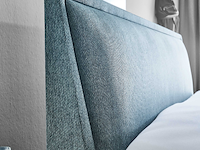 Tweepersoonsbed estee 180x200 met opbergruimte - blauw/zwart - afbeelding 2 van  7