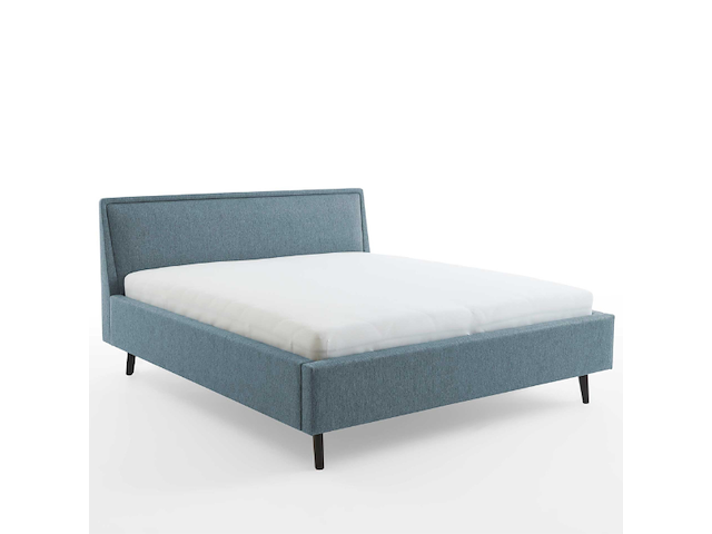 Tweepersoonsbed estee 180x200 met opbergruimte - blauw/zwart - afbeelding 5 van  7