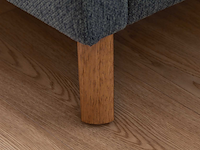 Tweepersoonsbed estee 180x200 met opbergruimte - blauw/zwart - afbeelding 6 van  7