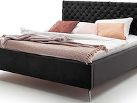 Tweepersoonsbed janice met opbergruimte 180x200cm - zwart - afbeelding 5 van  5
