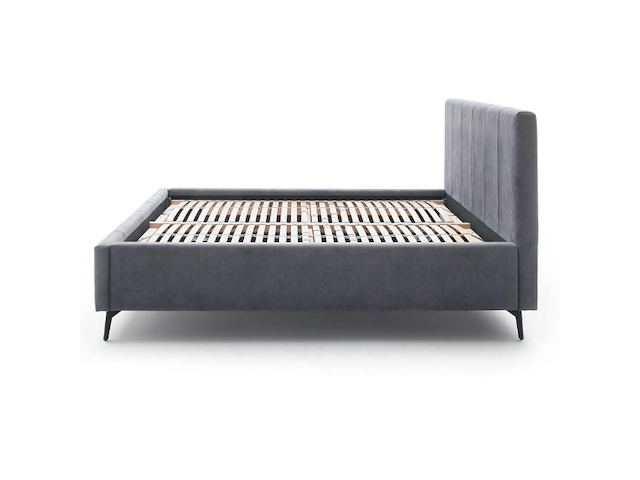 Tweepersoonsbed lizzie 180x200cm met opbergruimte - antraciet - afbeelding 3 van  7