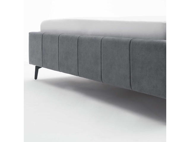 Tweepersoonsbed lizzie 180x200cm met opbergruimte - antraciet - afbeelding 4 van  7