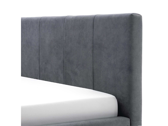 Tweepersoonsbed lizzie 180x200cm met opbergruimte - antraciet - afbeelding 6 van  7