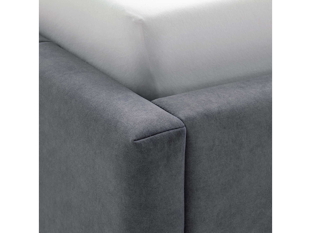 Tweepersoonsbed lizzie 180x200cm met opbergruimte - antraciet - afbeelding 7 van  7