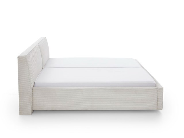 Tweepersoonsbed mitoma | 160 x 200 cm | beigekleurig design - afbeelding 4 van  7