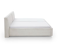Tweepersoonsbed mitoma | 160 x 200 cm | beigekleurig design - afbeelding 4 van  7