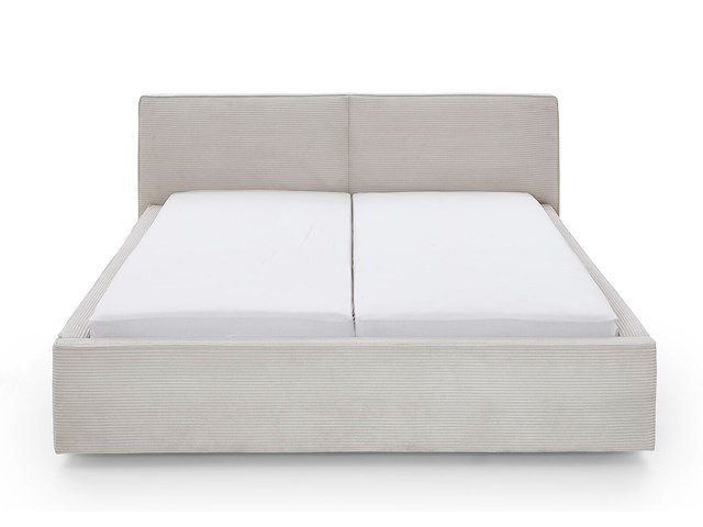 Tweepersoonsbed mitoma | 160 x 200 cm | beigekleurig design - afbeelding 5 van  7
