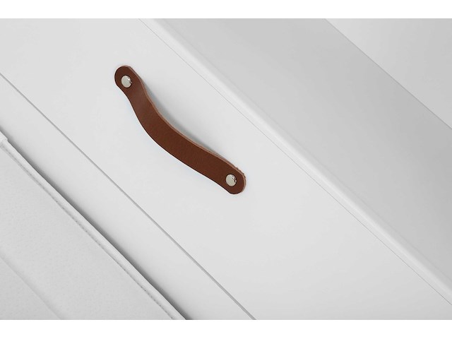 Tweepersoonsbed sabri 140x190cm, 3 lades - wit - afbeelding 4 van  7