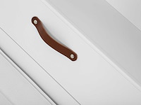 Tweepersoonsbed sabri 140x190cm, 3 lades - wit - afbeelding 4 van  7