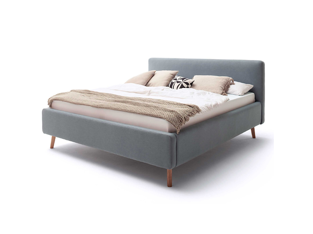 Tweepersoonsbed tony 180x200cm met opbergruimte - ijsblauw - afbeelding 3 van  8