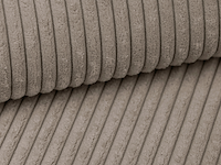 Tweepersoonsbed velma 180x200cm ribfluweel - taupe - afbeelding 7 van  7
