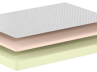 Tweepersoonsmatras comfort plus 180x200x19cm - koudschuim - afbeelding 3 van  4