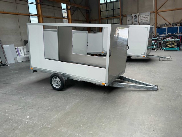Twin arc onafgewerkte aanhangwagen - afbeelding 4 van  8
