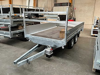 Twin arc onafgewerkte geremde kipper aanhangwagen - afbeelding 1 van  8